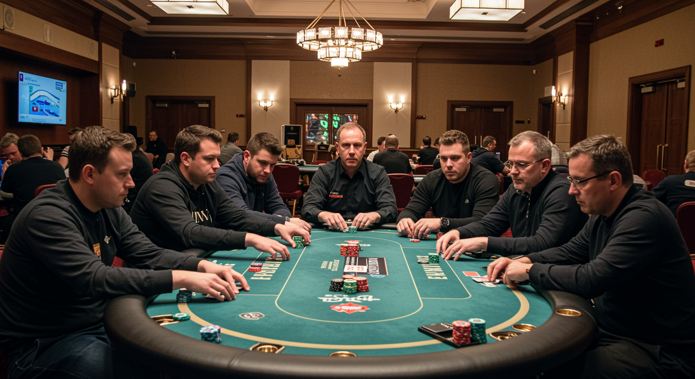 How live poker tournaments are run in casinos